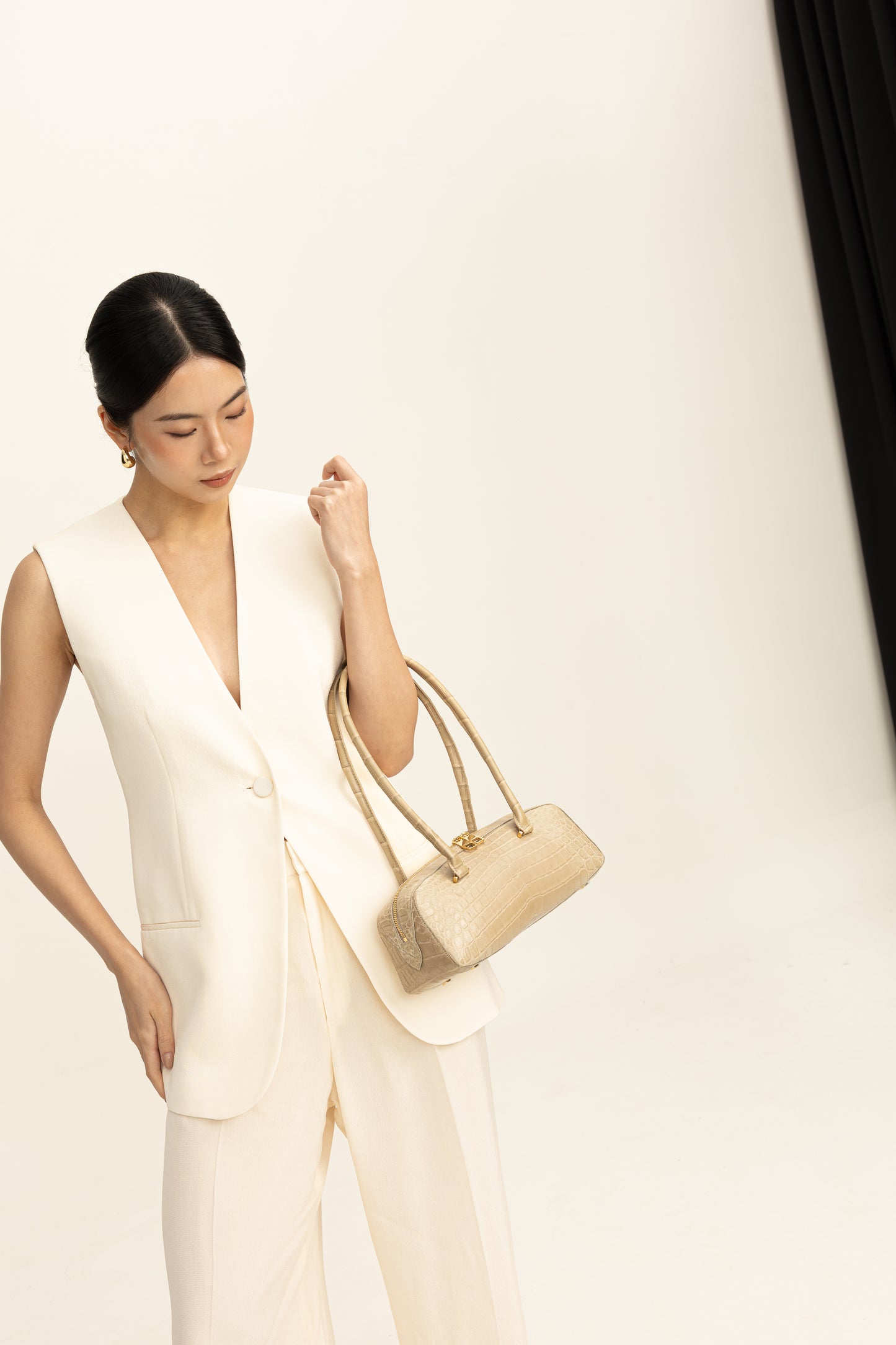 Le Frou Cloud Nuage Bag - Crocodile
