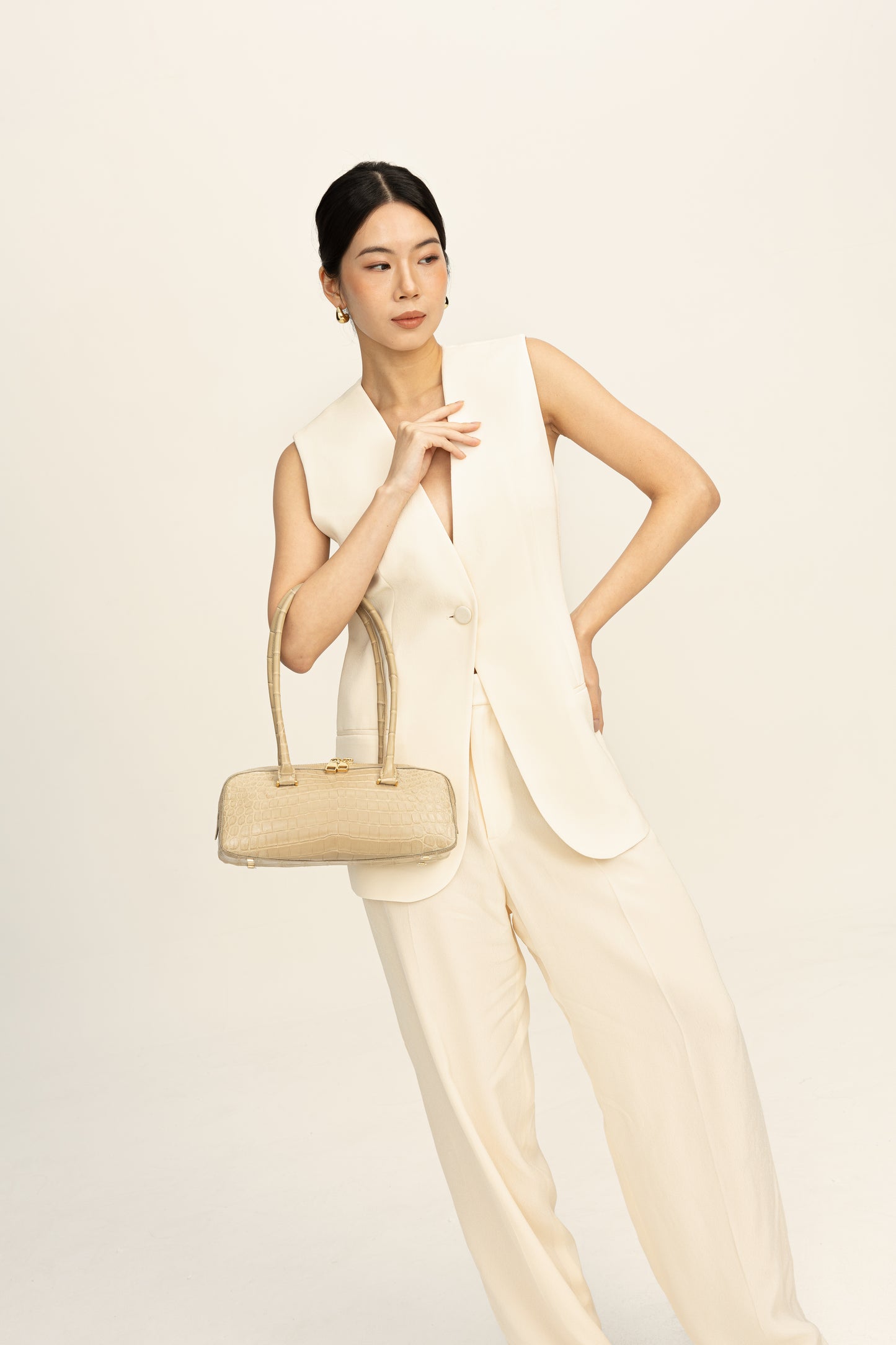 Le Frou Cloud Nuage Bag - Crocodile