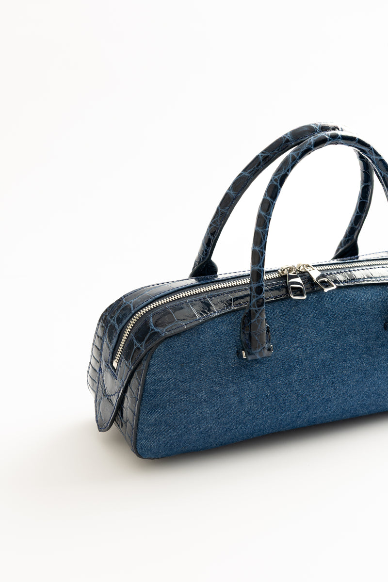 Le Frou Mini Cloud Nuage Bag - Denim