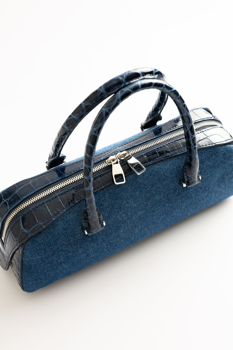Le Frou Mini Cloud Nuage Bag - Denim