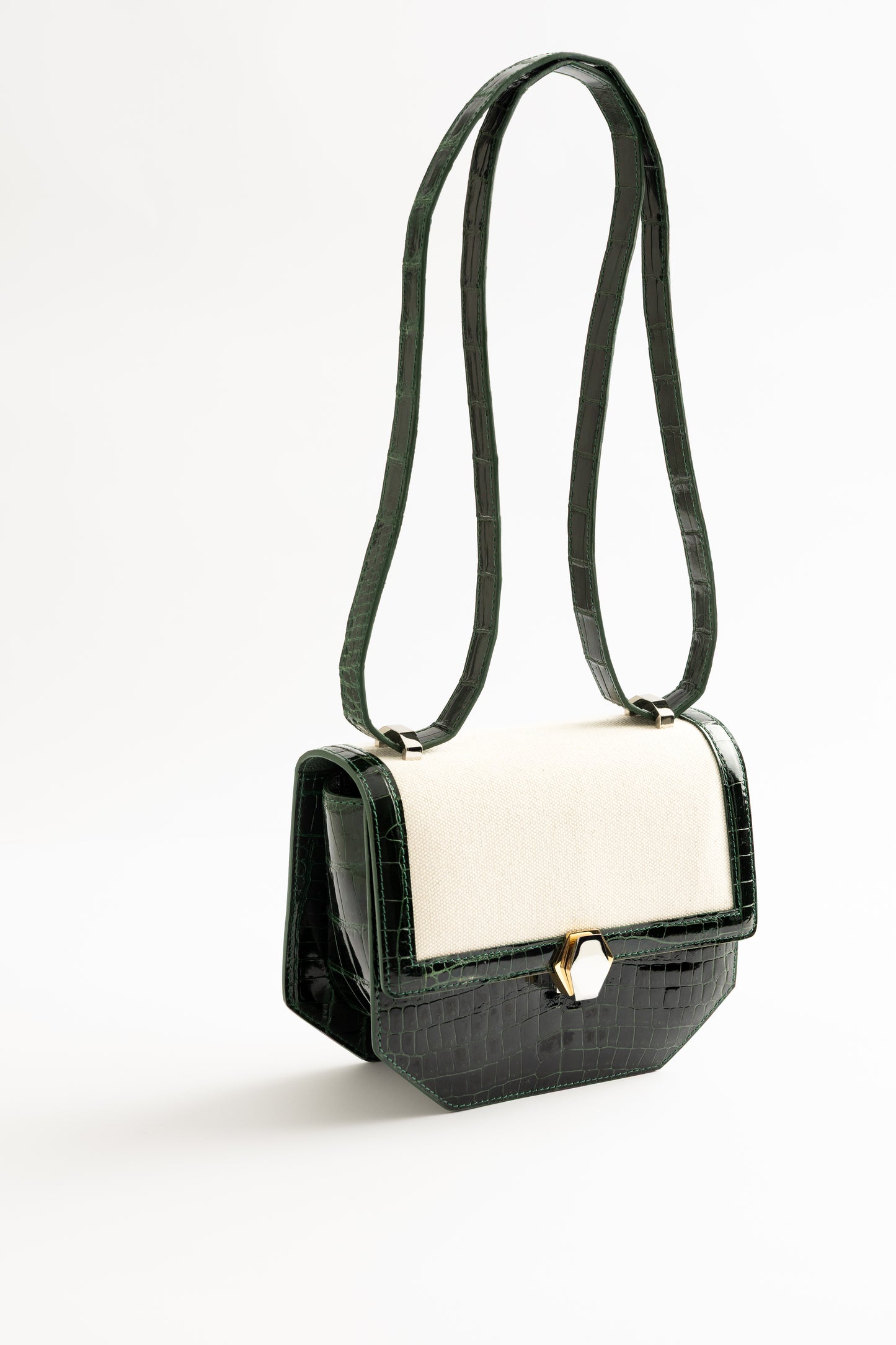 Le Frou Presse Shoulder Closed Bag - Canvas