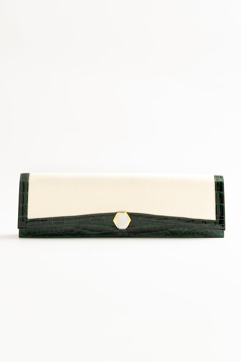 Le Frou Tres Extra Extra Long Clutch - Canvas