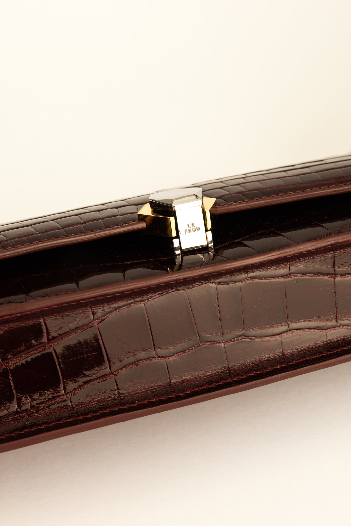 Le Frou Tres Extra Extra Long Clutch - Crocodile