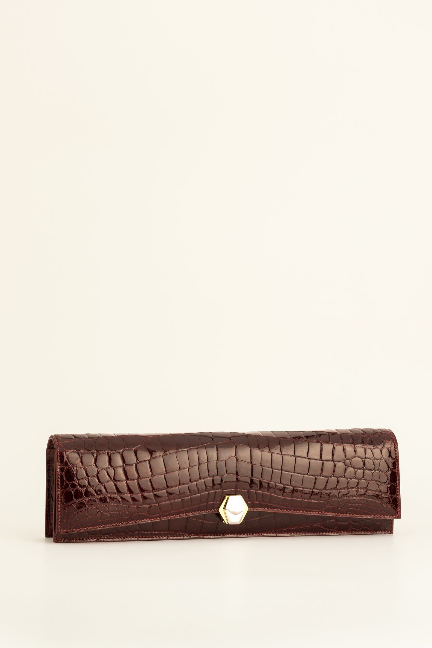 Le Frou Tres Extra Extra Long Clutch - Crocodile